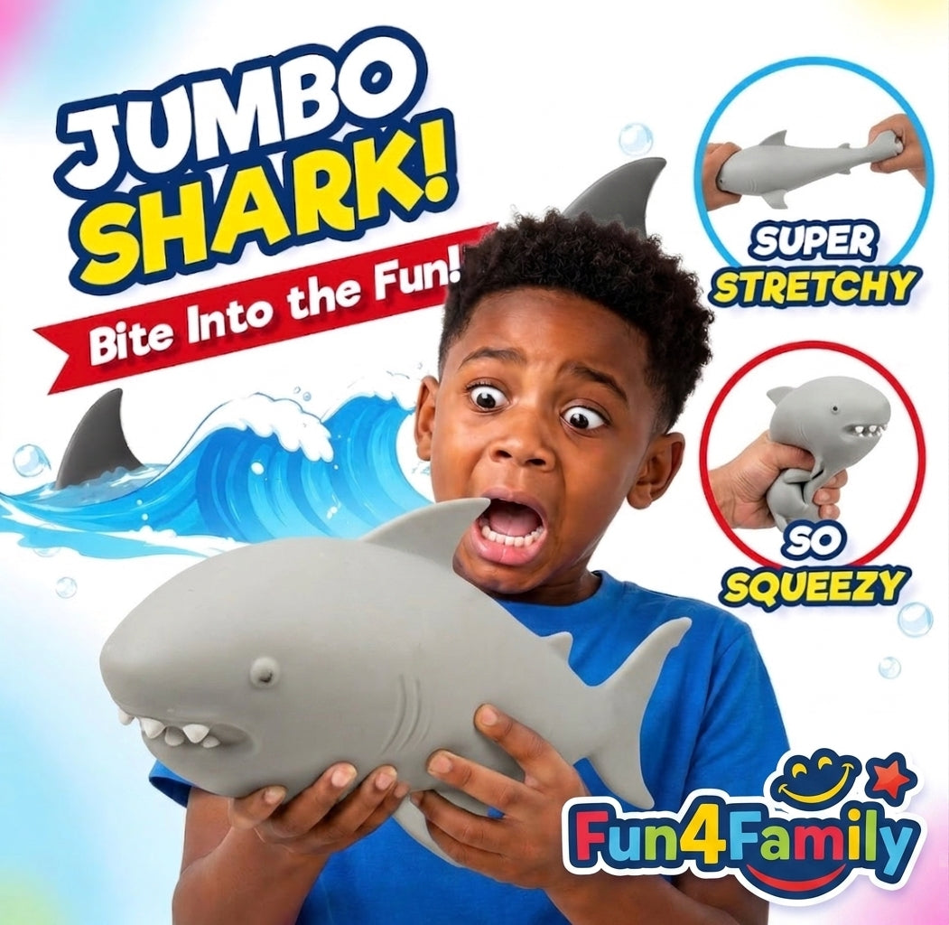 Stretchy, Squishy XL Size Shark