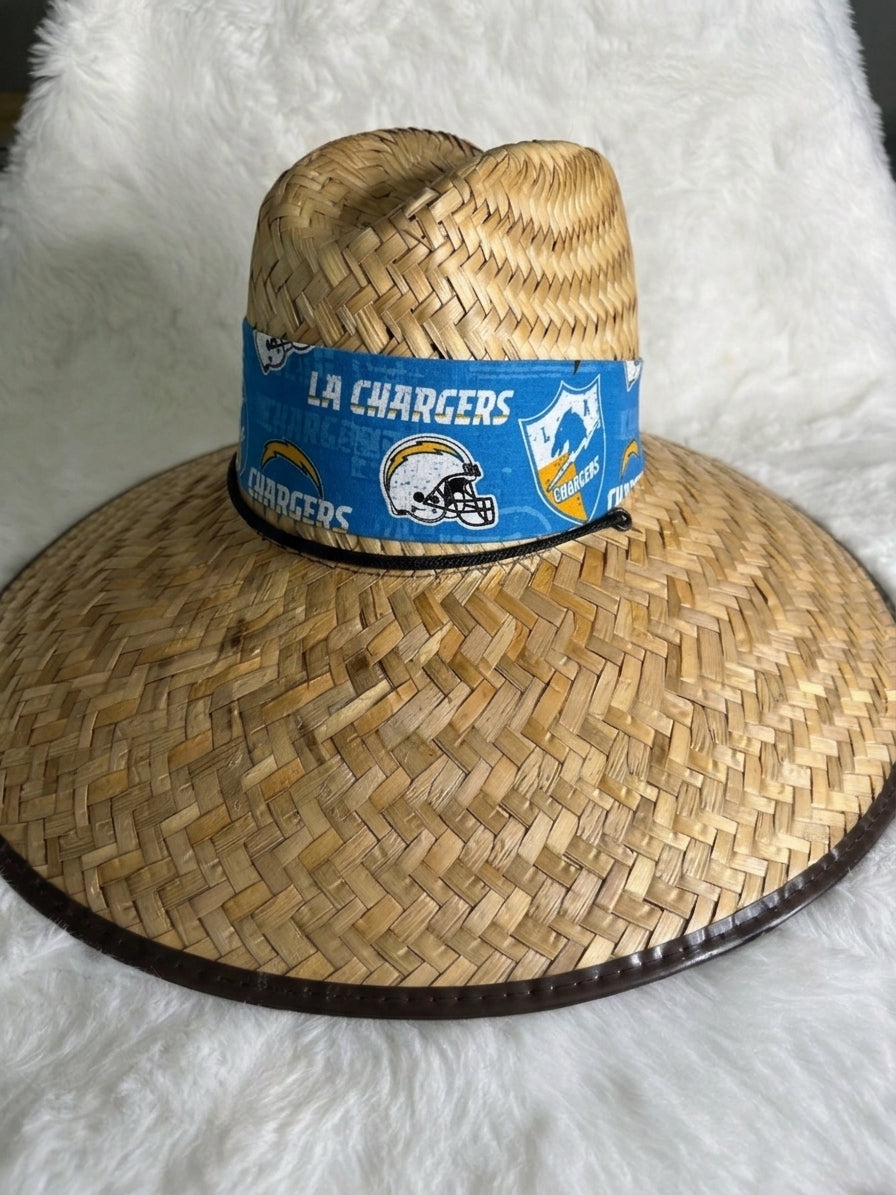 Los Angeles Chargers Fan Straw Hat